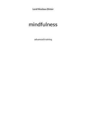 cover image of mindfulness